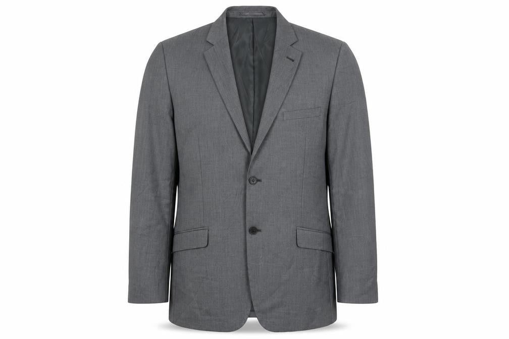 Mens UK Size 44 Charlton Gray Regular Grey Suit Jacket