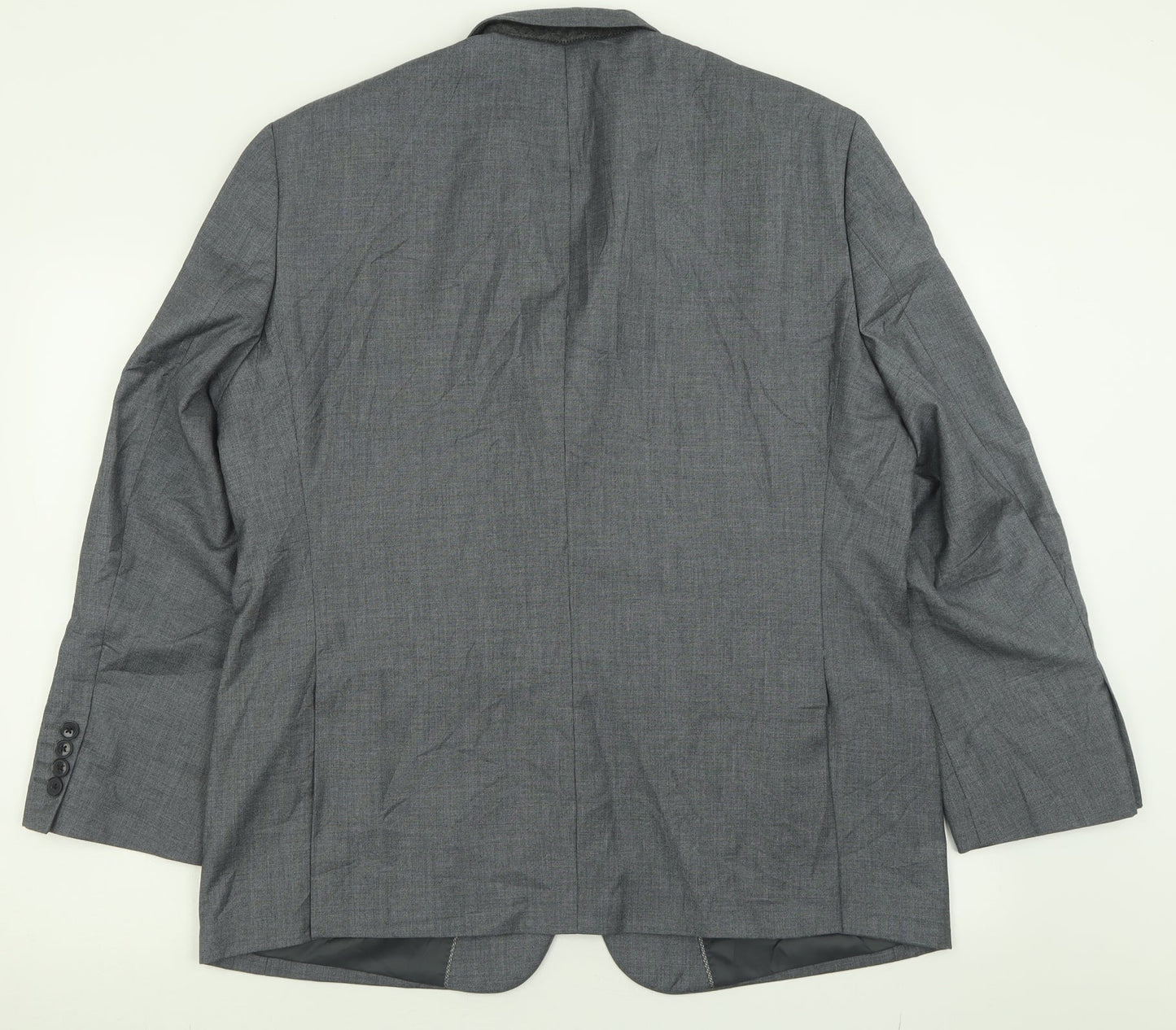 Mens UK Size 44 Charlton Gray Regular Grey Suit Jacket