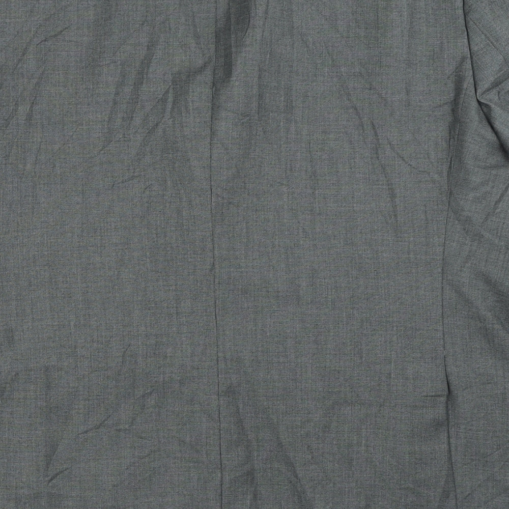 Mens UK Size 44 Charlton Gray Regular Grey Suit Jacket