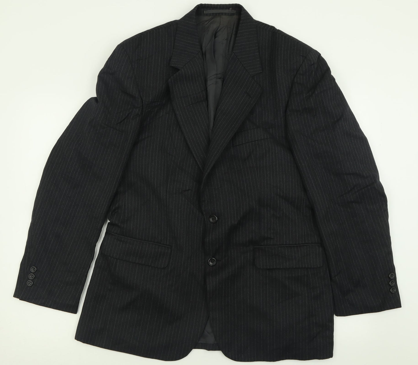 Mens UK Size 40 Debenhams Regular Black Suit Jacket