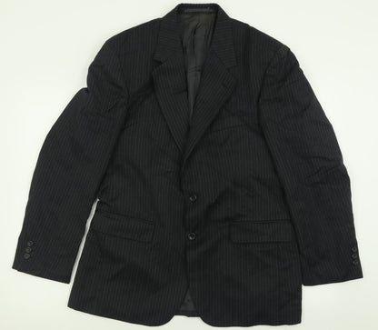 Mens UK Size 40 Debenhams Regular Black Suit Jacket