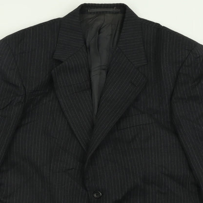 Mens UK Size 40 Debenhams Regular Black Suit Jacket