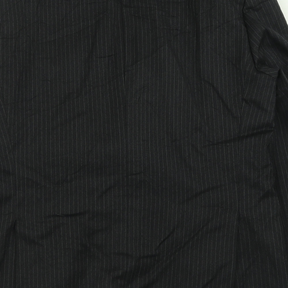 Mens UK Size 40 Debenhams Regular Black Suit Jacket