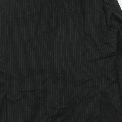 Mens UK Size 40 Debenhams Regular Black Suit Jacket