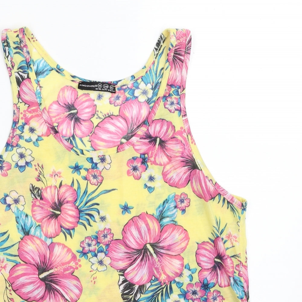 Womens UK Size 10 Atmosphere Multicoloured Camisole Tank