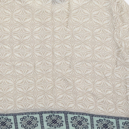 Womens UK Size M VILA Beige Basic Blouse