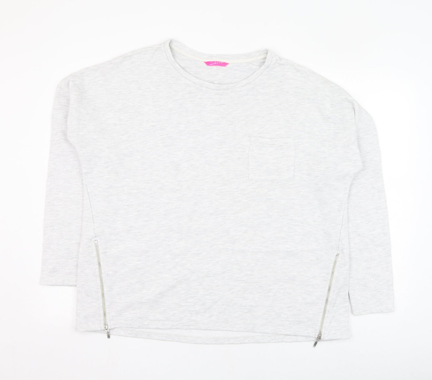 Womens UK Size 16 Marks and Spencer Grey Pullover Sweatshirt