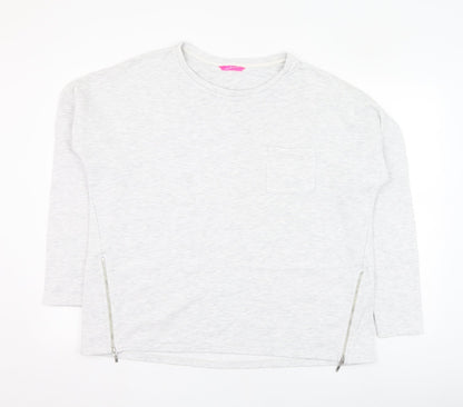 Womens UK Size 16 Marks and Spencer Grey Pullover Sweatshirt