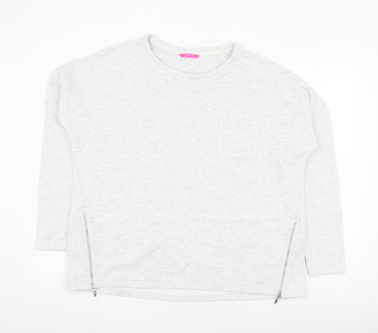 Womens UK Size 16 Marks and Spencer Grey Pullover Sweatshirt