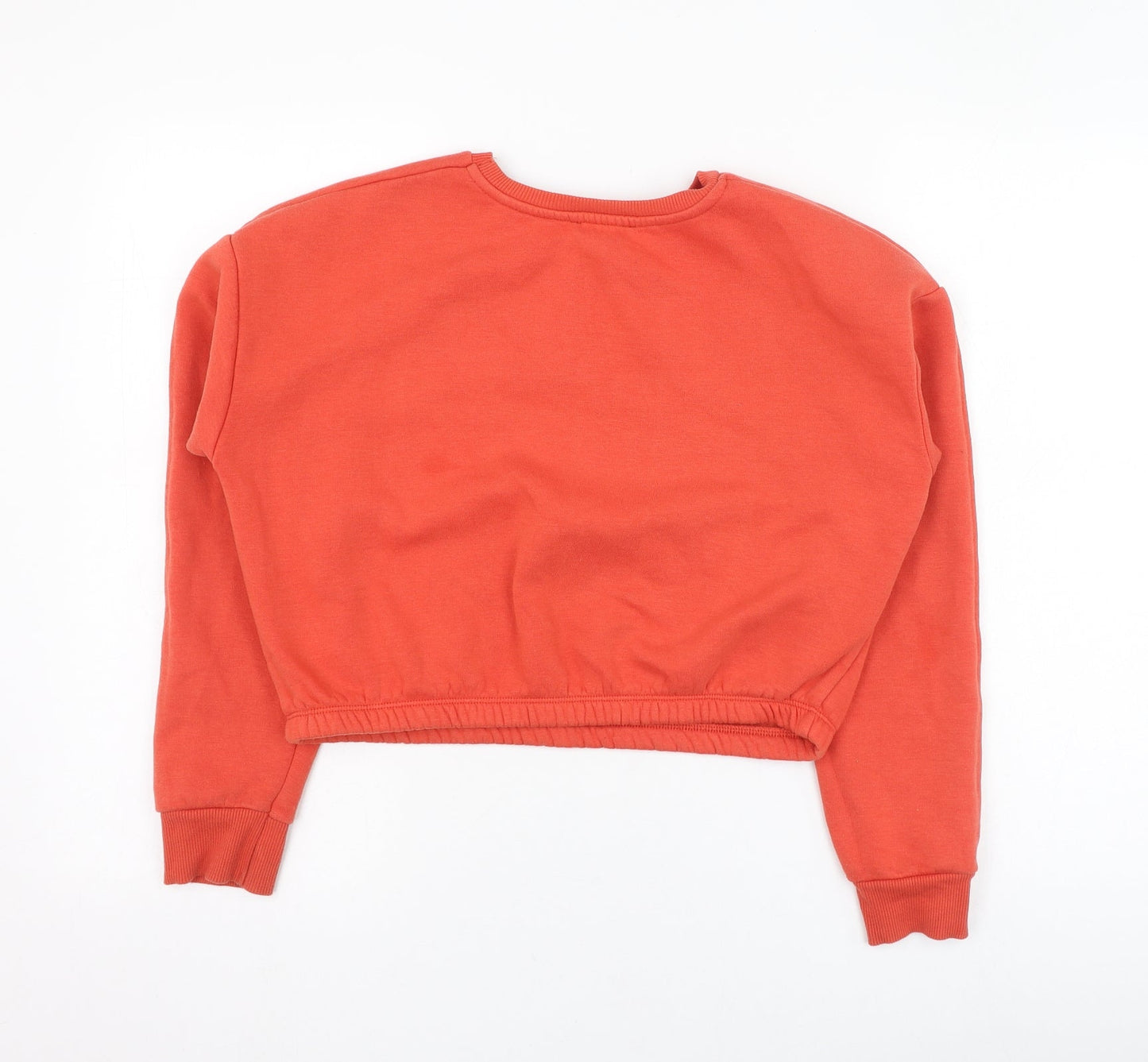 New Look Girls Red  Polyester Pullover Sweatshirt Size 14-15 Years  Pullover - San Francisco California USA