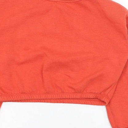 New Look Girls Red  Polyester Pullover Sweatshirt Size 14-15 Years  Pullover - San Francisco California USA