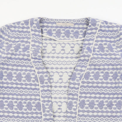 George Womens Blue Geometric  Jacket  Size 14