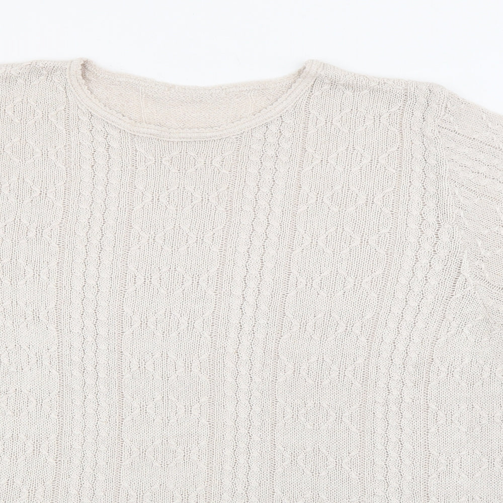 Womens UK Size 18 Berkertex Beige Pullover Jumper