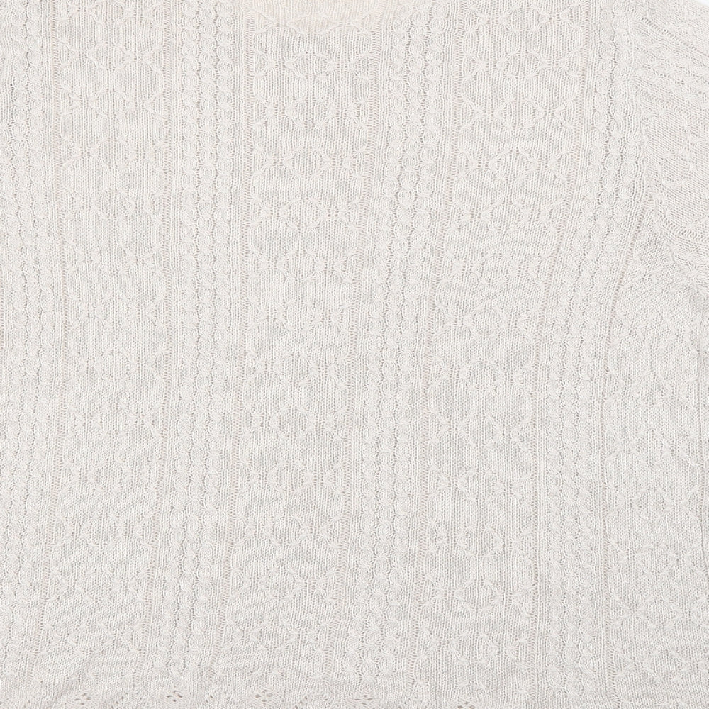 Womens UK Size 18 Berkertex Beige Pullover Jumper