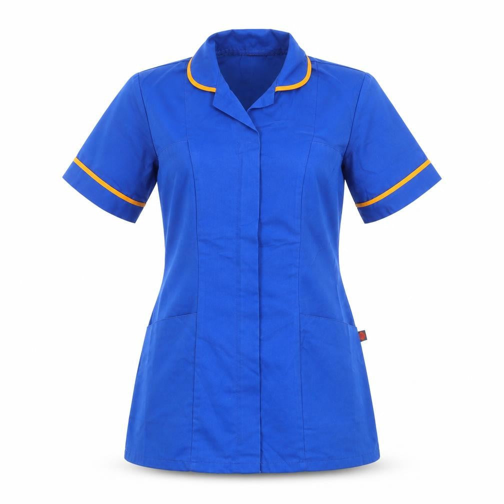 Womens UK Size 10 Dimensions Blue Tunic T-Shirt