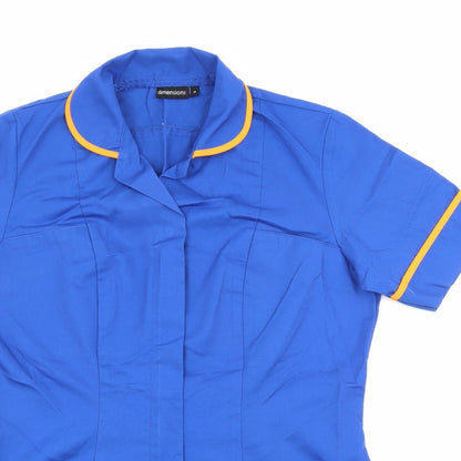 Womens UK Size 10 Dimensions Blue Tunic T-Shirt
