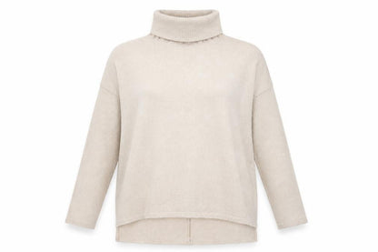 Womens UK Size 12 George Beige Pullover Jumper