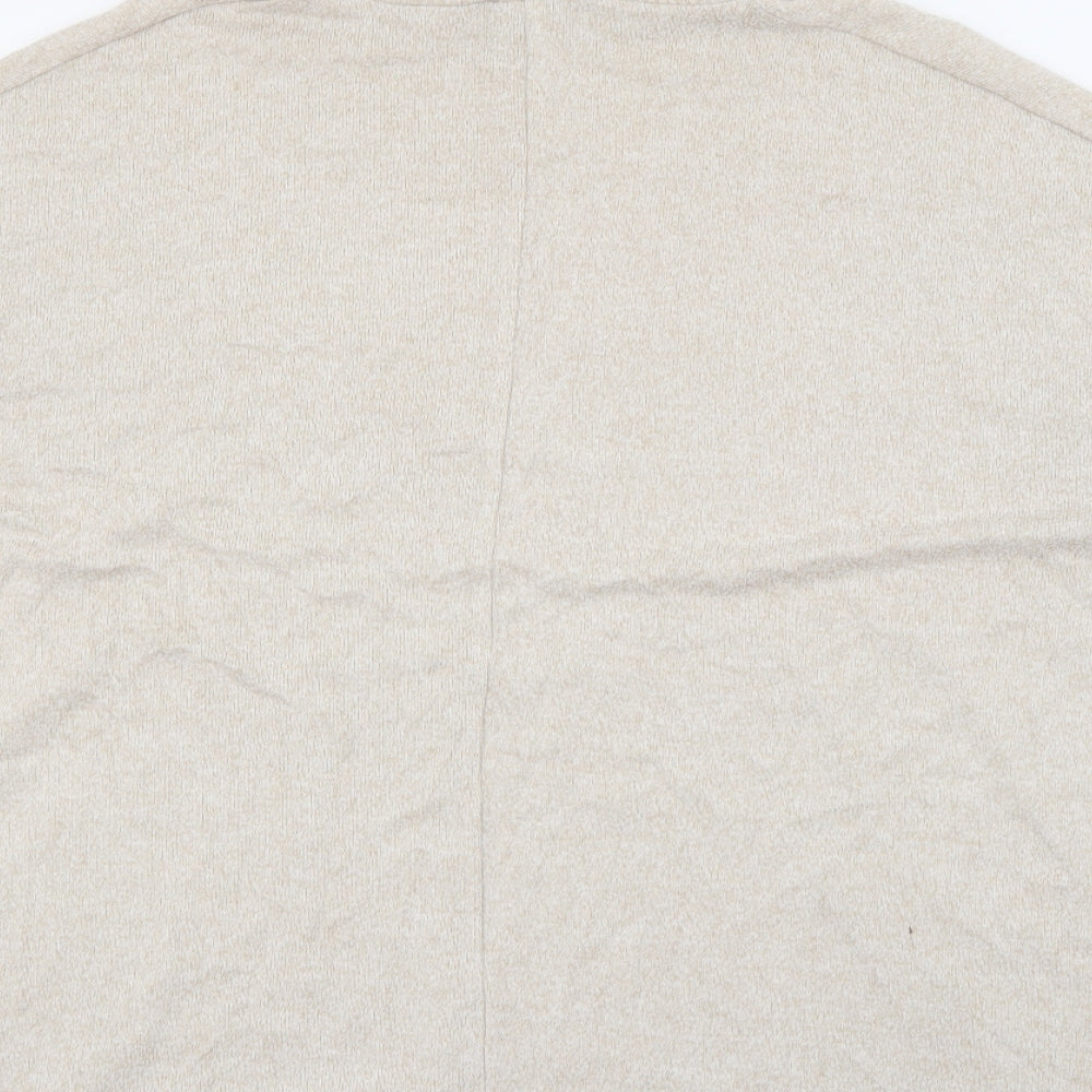 George Womens Beige Roll Neck  Viscose Pullover Jumper Size 12