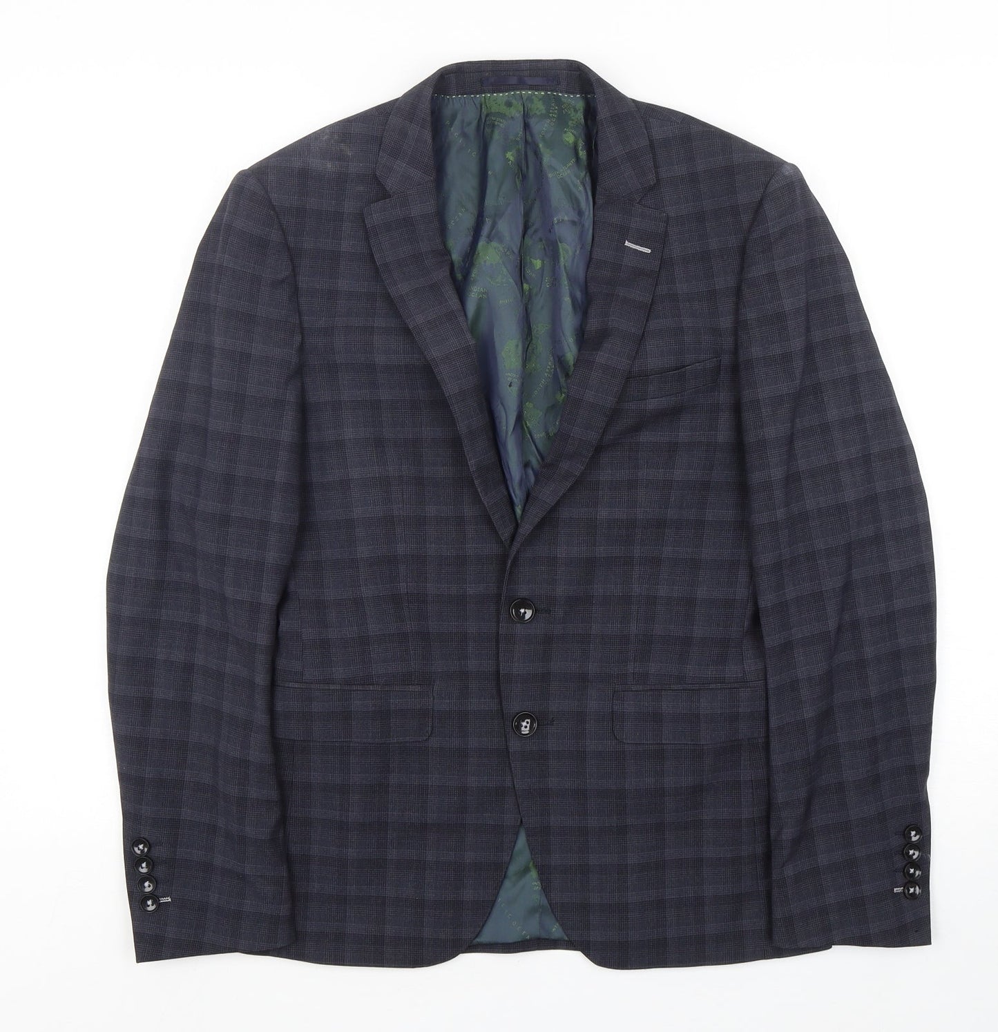 Mens UK Size  REMUS UOMO Regular Blue Suit Jacket