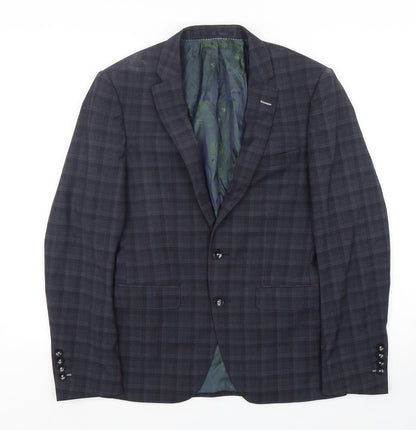 Mens UK Size  REMUS UOMO Regular Blue Suit Jacket
