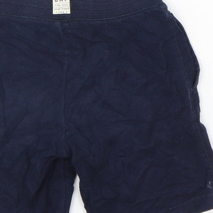 Gap Boys Blue  Cotton Sweat Shorts Size 5 Years  Regular