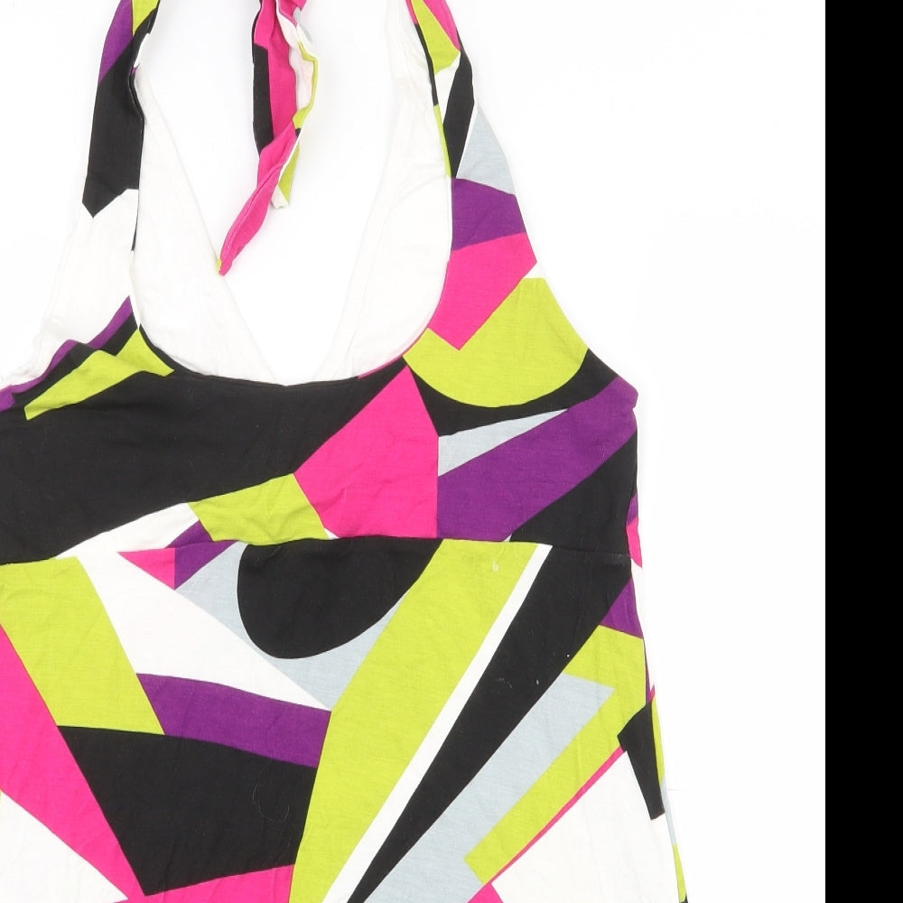 Womens UK Size 16 MK Multicoloured Tunic Tank