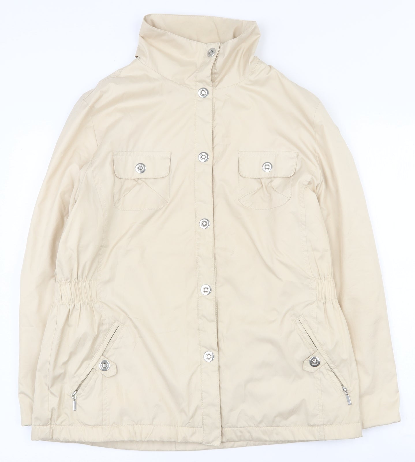 Womens UK Size 10 Dunnes Stores Beige Jacket