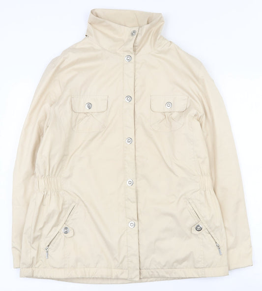 Womens UK Size 10 Dunnes Stores Beige Jacket