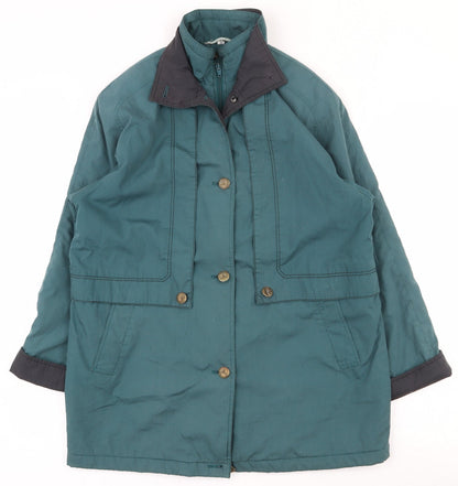 Womens UK Size 10 telemac Green Jacket