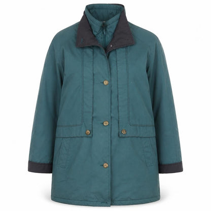 Womens UK Size 10 telemac Green Jacket