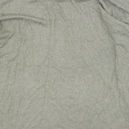 George Womens Green Round Neck  Viscose Pullover Jumper Size L