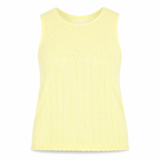 Womens UK Size 18 Daxon Yellow  Tank