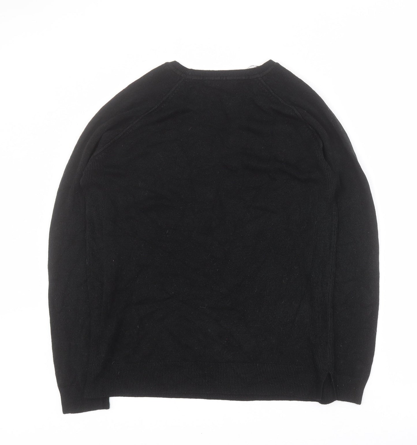 Womens UK Size 12 Matalan Black Pullover Jumper