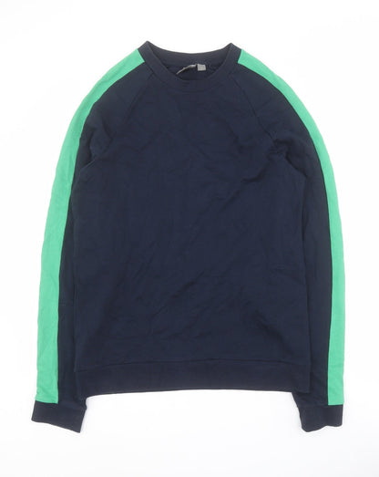 Mens UK Size XS ASOS Blue Pullover Sweatshirt