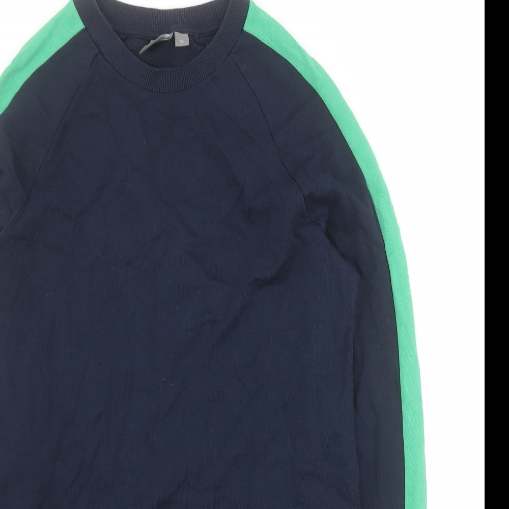 Mens UK Size XS ASOS Blue Pullover Sweatshirt