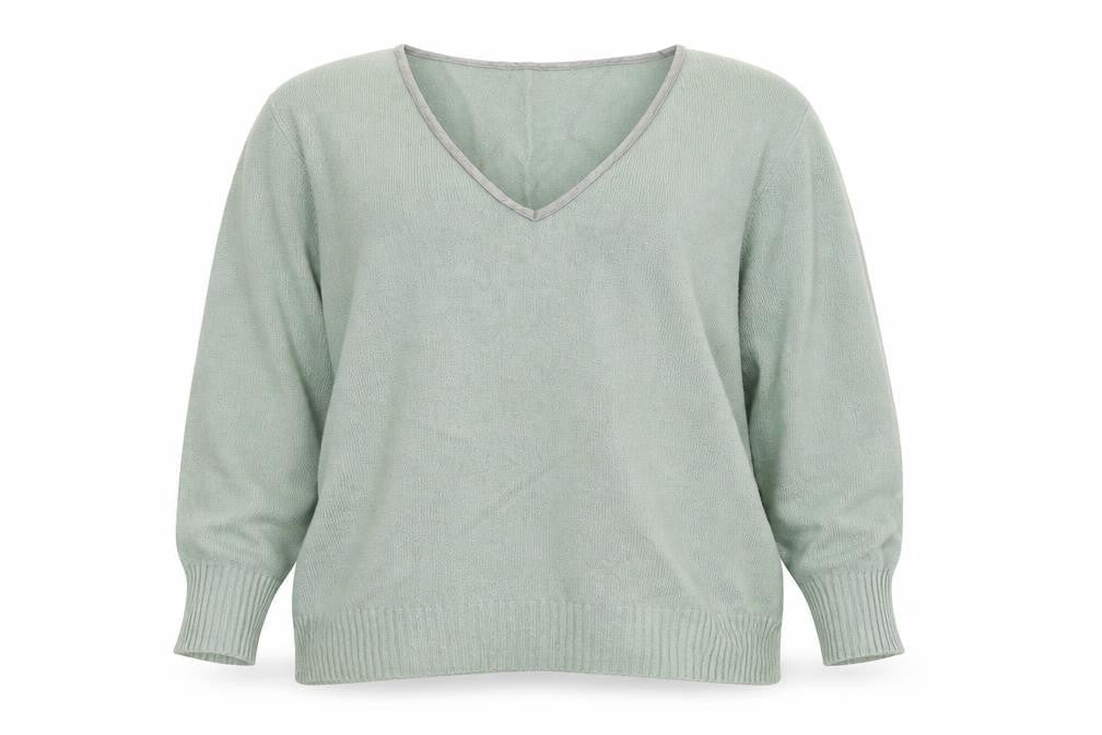 Womens UK Size 18 Marks and Spencer Green Pullover Jumper