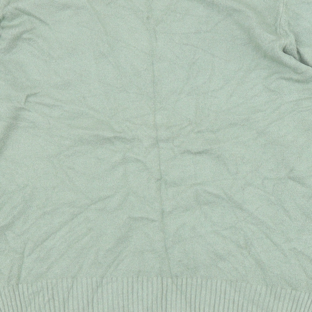 Womens UK Size 18 Marks and Spencer Green Pullover Jumper