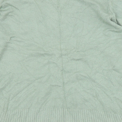 Womens UK Size 18 Marks and Spencer Green Pullover Jumper