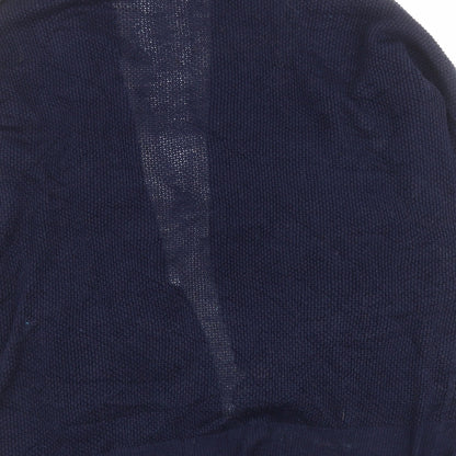 Womens UK Size L Retrology Blue Cardigan Jumper