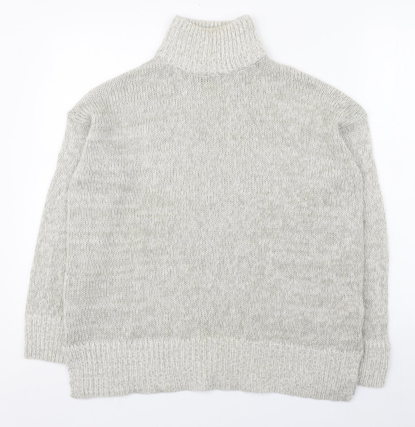Womens UK Size S New Look Grey Pullover Jumper