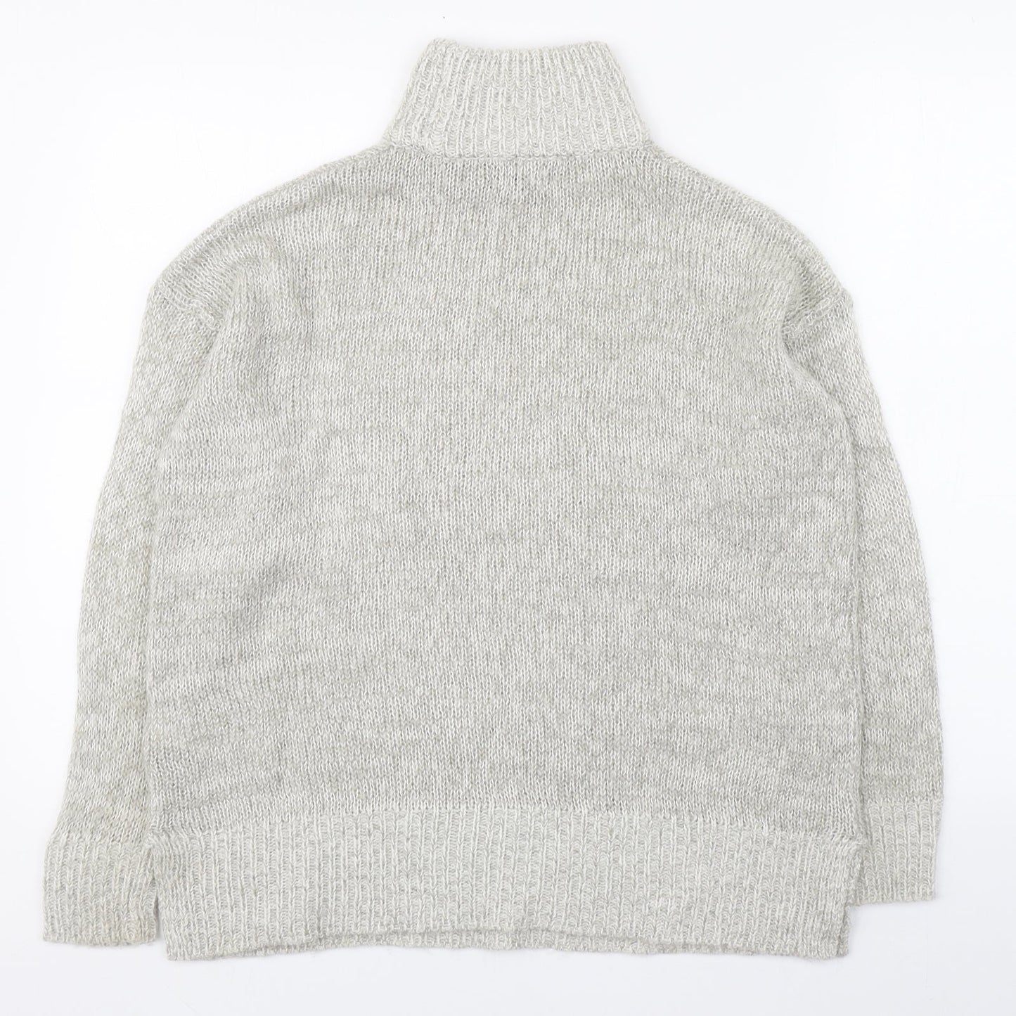 Womens UK Size S New Look Grey Pullover Jumper