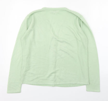 Womens UK Size S Lauren Taylor Green Cardigan Jumper