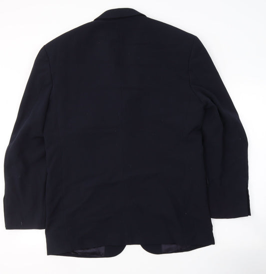 Mens UK Size L REMUS Regular Black Suit Jacket