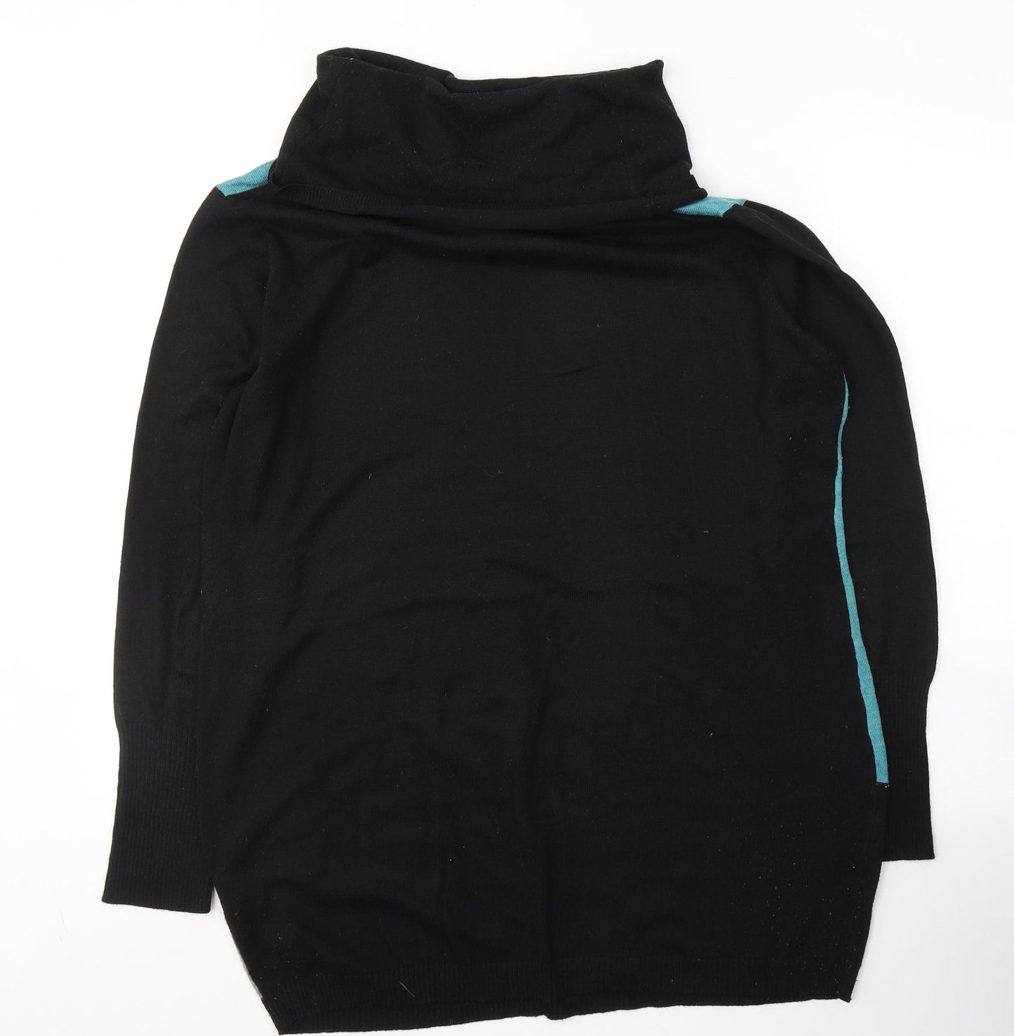 Womens UK Size 20 Roman Black Basic Blouse