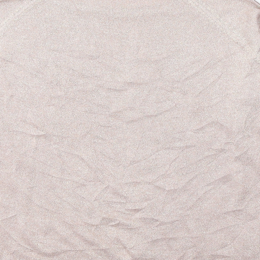 Womens UK Size 12 Marks and Spencer Pink Pullover Jumper