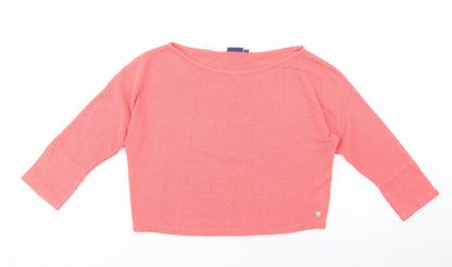 Womens UK Size 16 TOM TAILOR Pink Basic Blouse