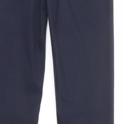 H&M Womens Blue  Cotton Skinny Jeans Size 8 L32 in Regular Button