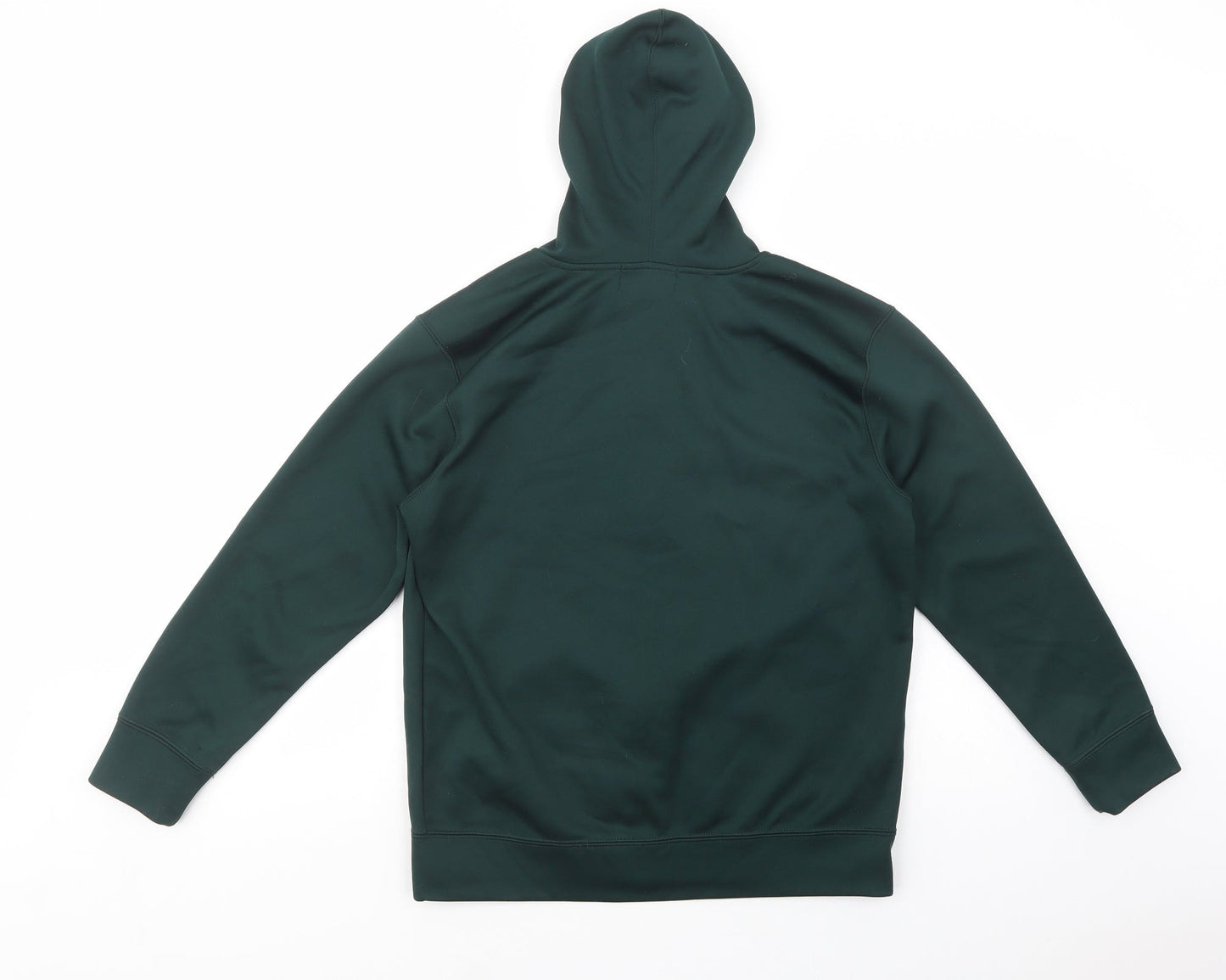 Know Wear Womens Green  Polyester Full Zip Hoodie Size M  Zip