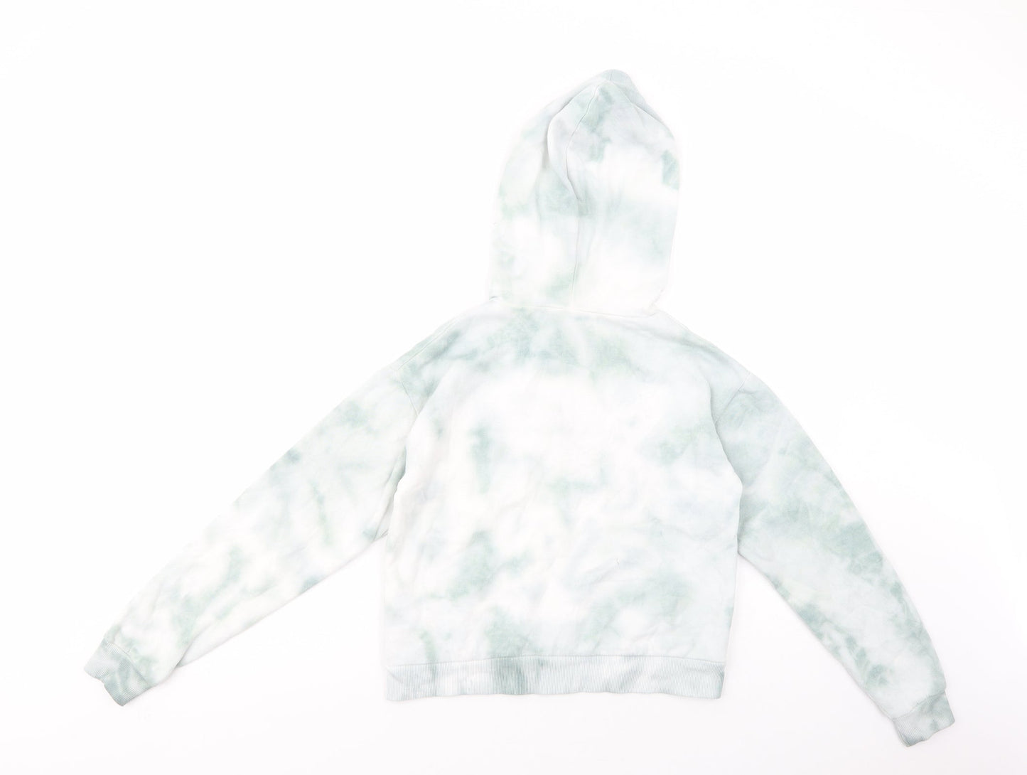 New Look Girls Green  Polyester Pullover Hoodie Size 12-13 Years  Pullover - Portland