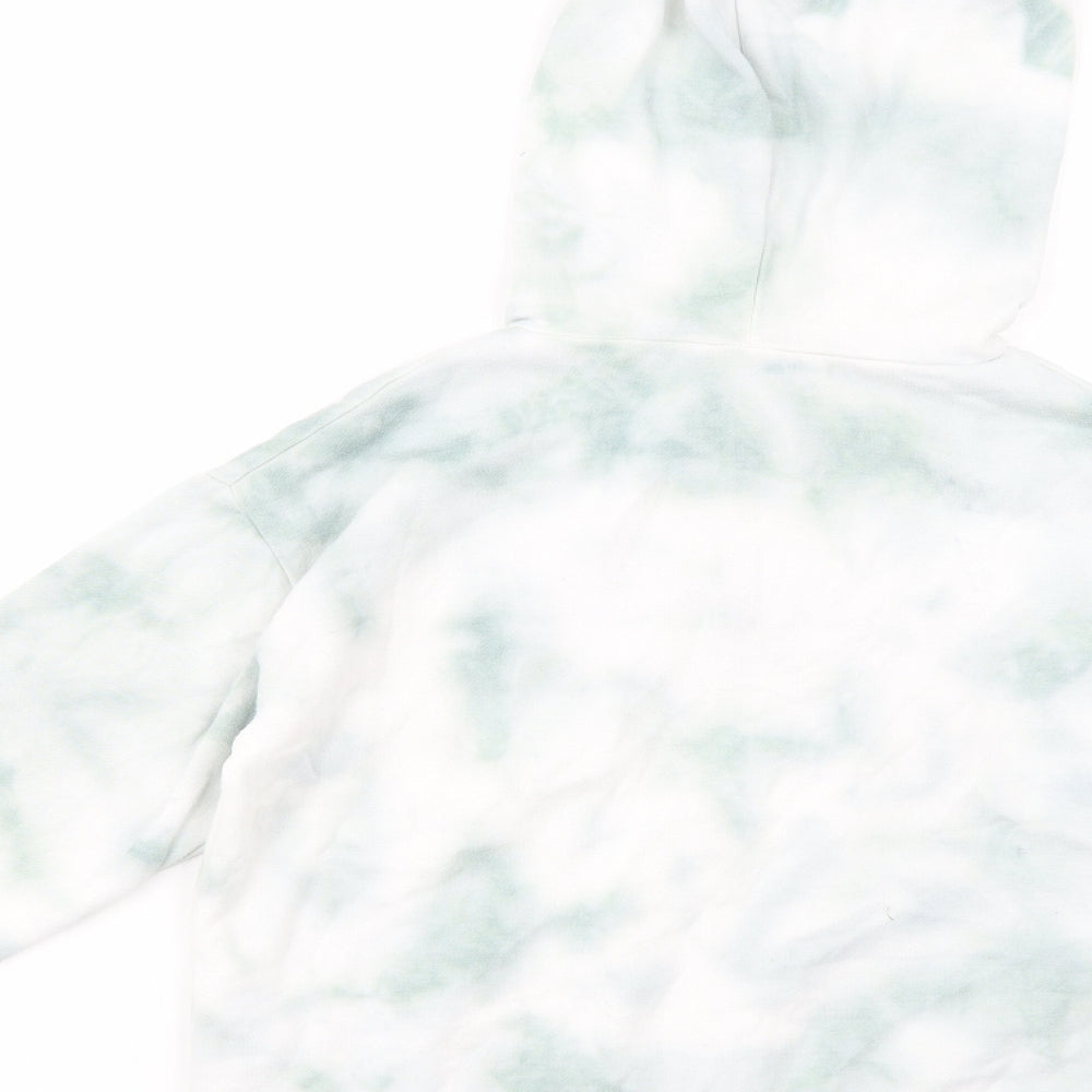 New Look Girls Green  Polyester Pullover Hoodie Size 12-13 Years  Pullover - Portland